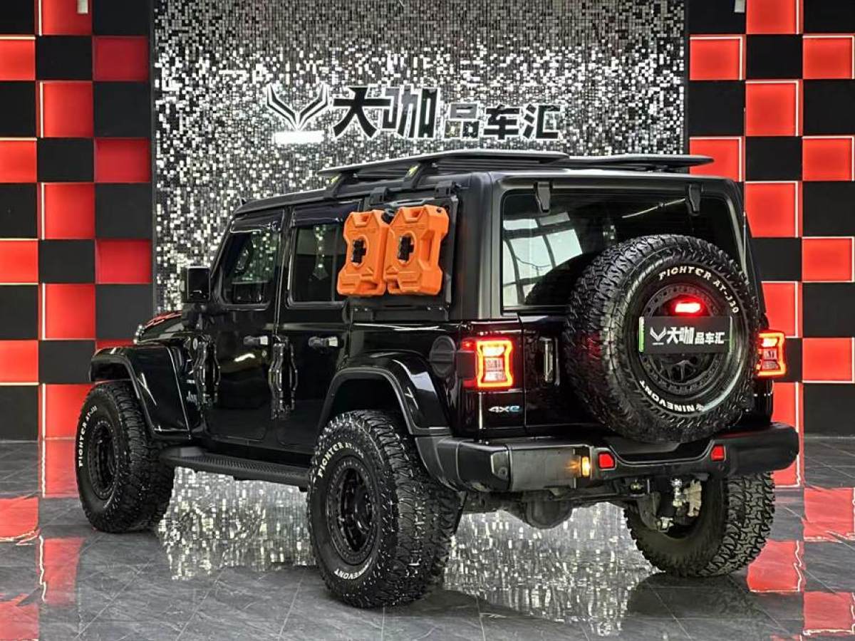 Jeep 牧馬人新能源  2021款 四門 2.0T 4xe 撒哈拉圖片