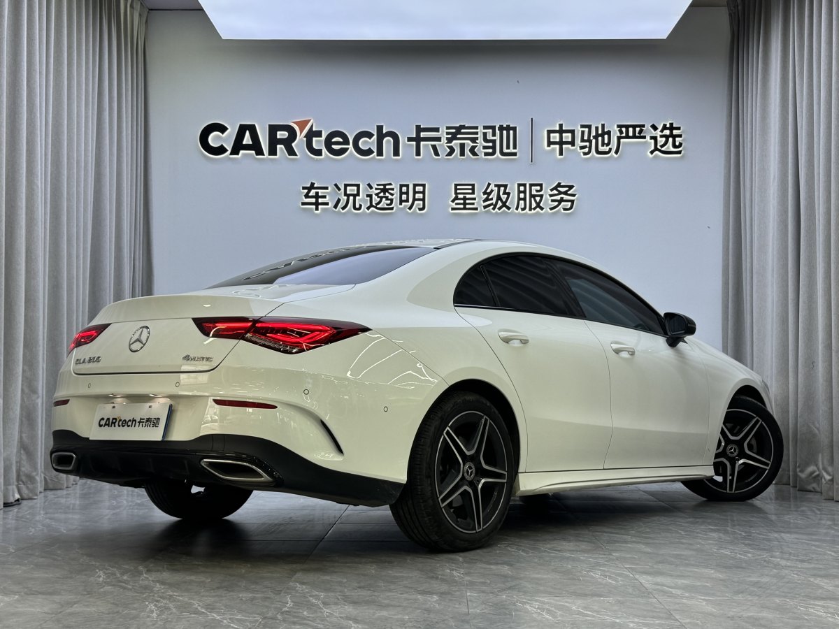 2022年3月奔馳 奔馳CLA級(jí)  2022款 改款 CLA 200 4MATIC