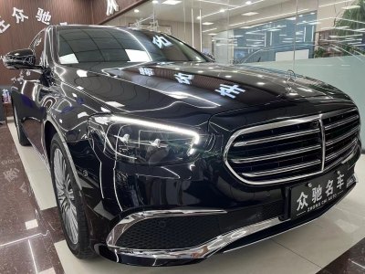 奔驰 奔驰E级  2022款 改款三 E 300 L 豪华型图片