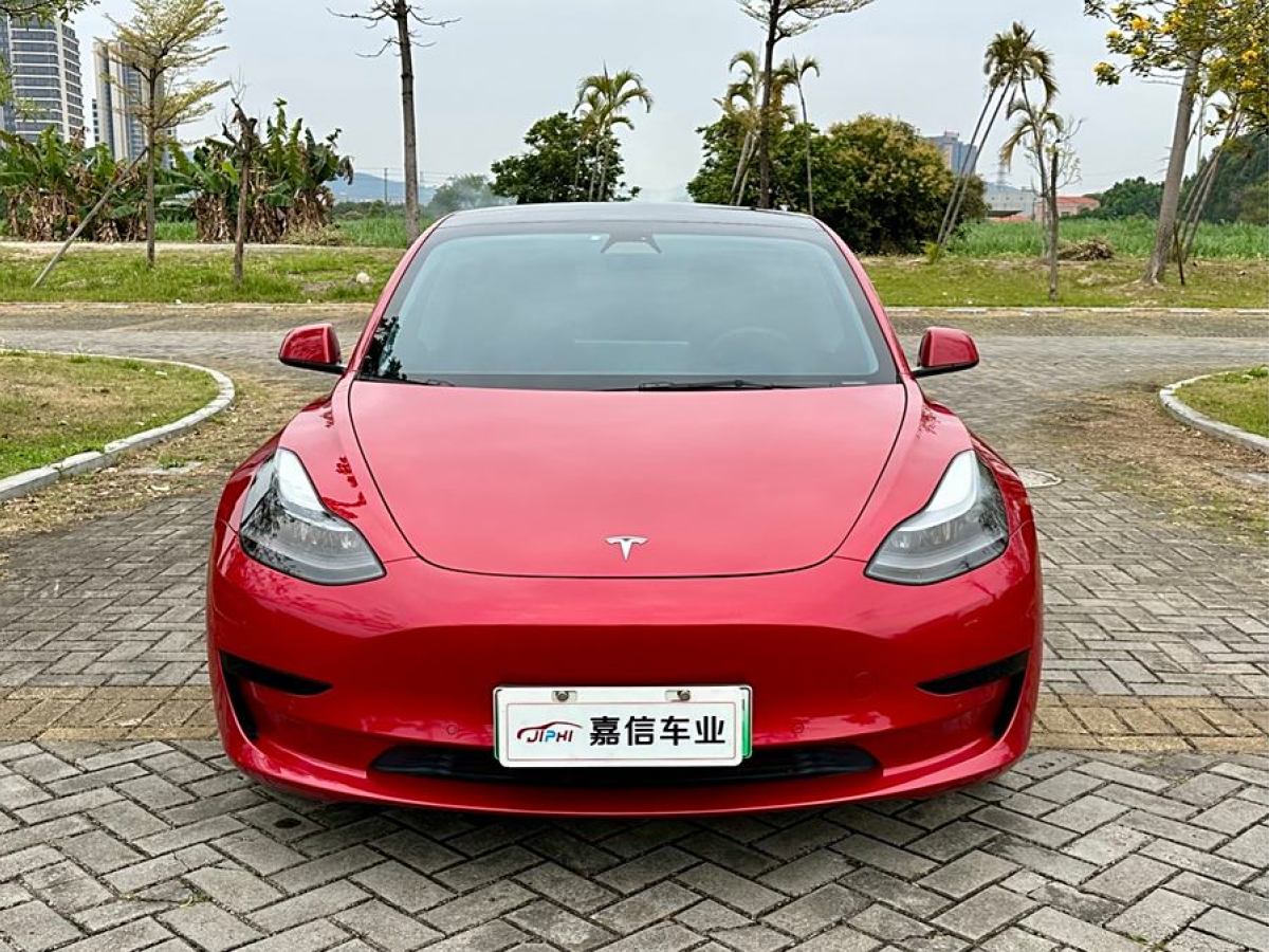 特斯拉 Model 3  2021款 改款 標(biāo)準(zhǔn)續(xù)航后驅(qū)升級版圖片