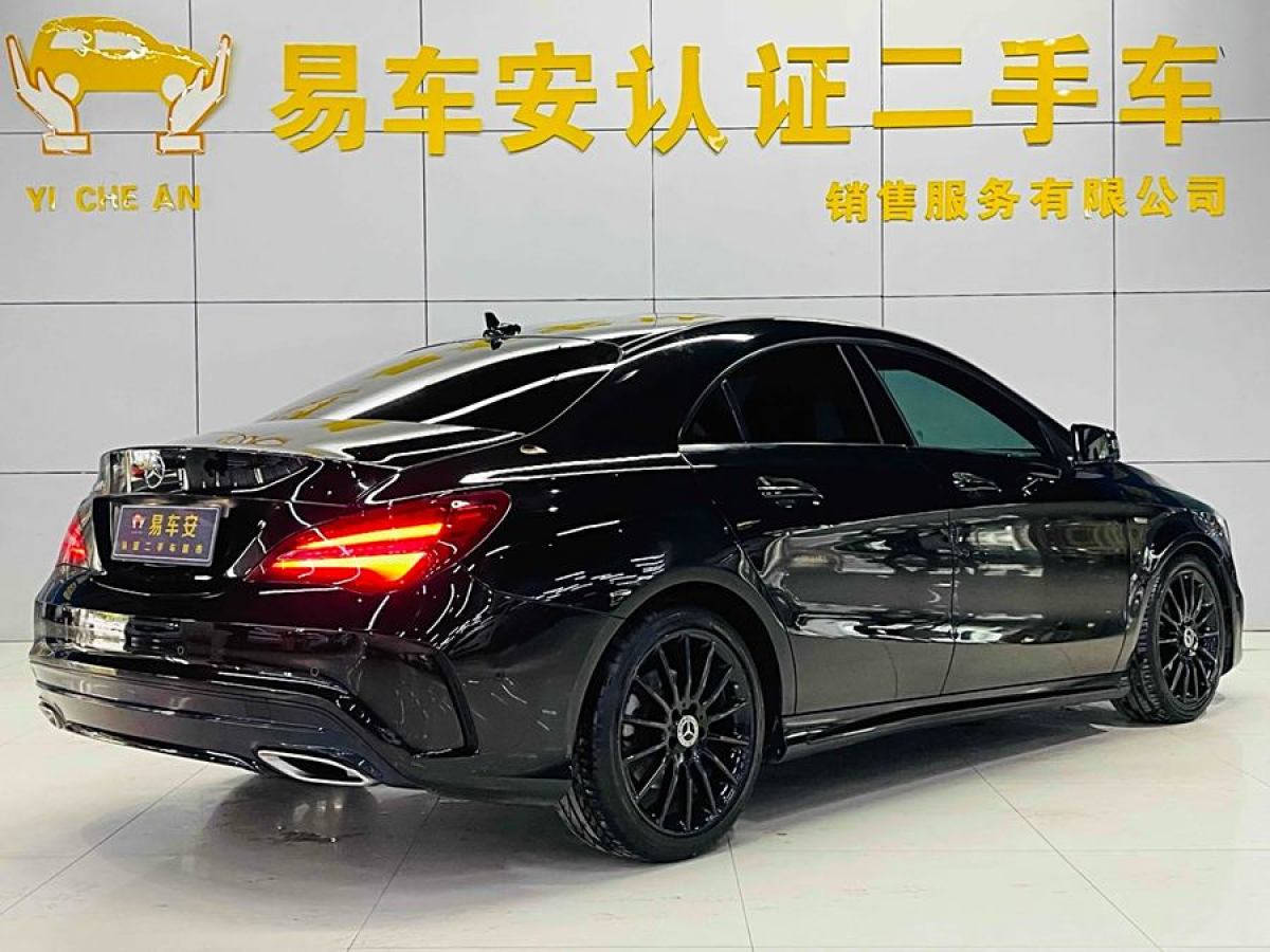 奔馳 奔馳CLA級(jí)  2018款 CLA 200 時(shí)尚型圖片