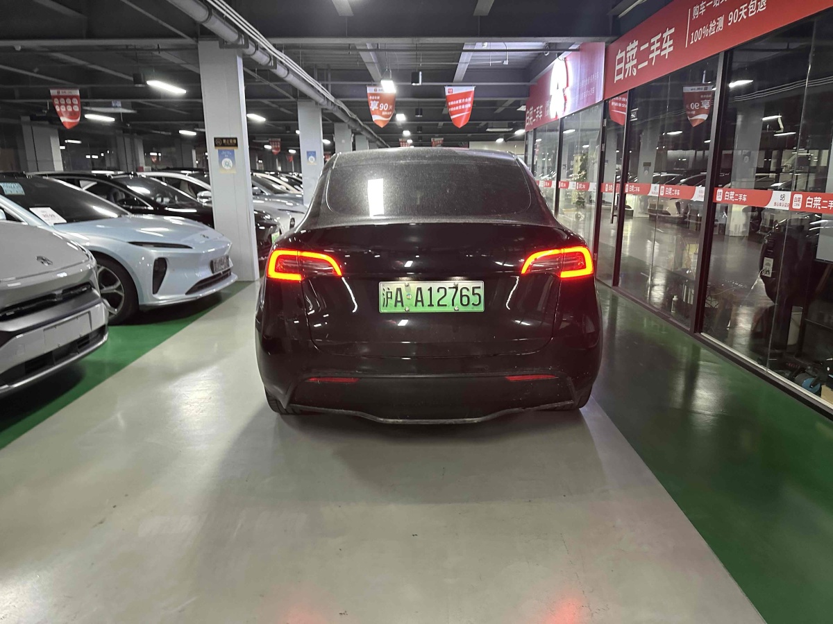 特斯拉 Model Y  2021款 改款 標(biāo)準(zhǔn)續(xù)航后驅(qū)升級版圖片