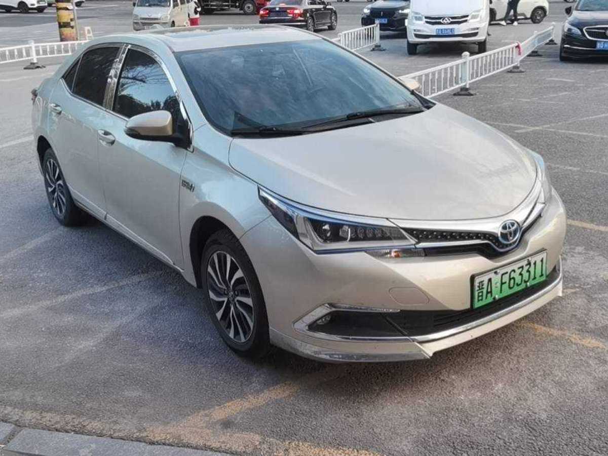 豐田 卡羅拉  2017款 改款雙擎 1.8L E-CVT領(lǐng)先版圖片