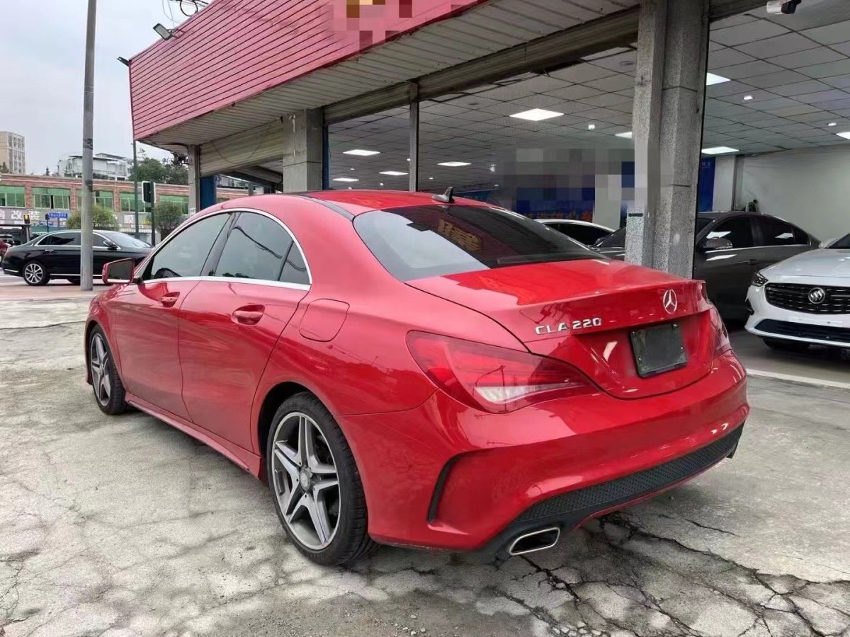 2015年8月奔馳 奔馳CLA級  2015款 CLA 220 4MATIC