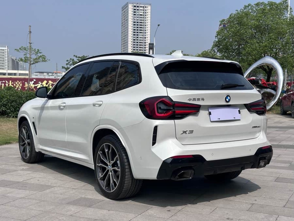 寶馬 寶馬X3  2023款 改款 xDrive30i 領(lǐng)先型 M曜夜套裝圖片