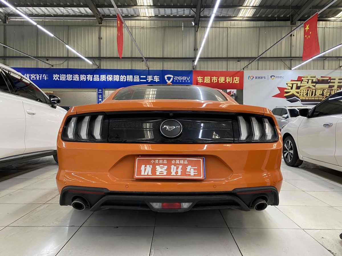 2020年8月福特 Mustang  2019款 2.3L EcoBoost