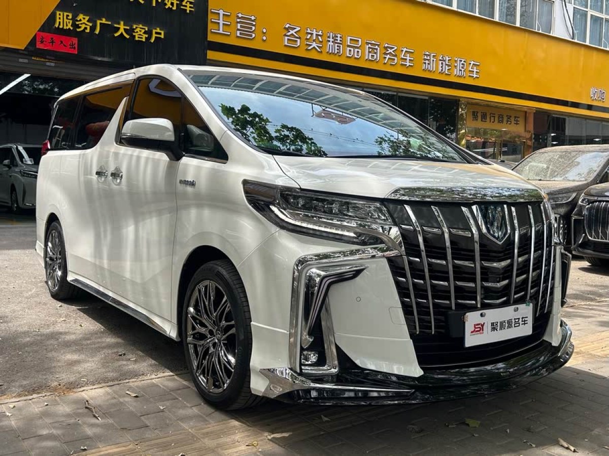 豐田 埃爾法  2021款 雙擎 2.5L 尊貴版圖片