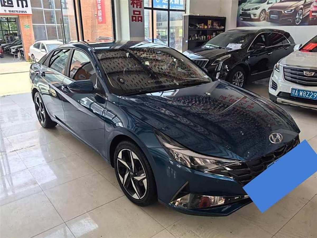 現(xiàn)代 伊蘭特  2021款 1.5L LUX尊貴版圖片