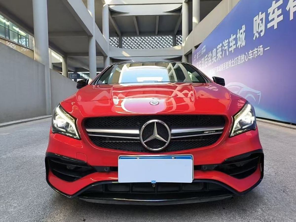 奔馳 奔馳CLA級AMG  2017款 改款 AMG CLA 45 4MATIC圖片