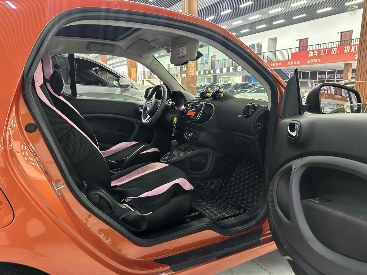 smart fortwo  2017款 1.0L 52千瓦魅蓝特别版图片