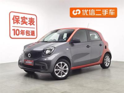 2017年1月 smart forfour 1.0L 52千瓦靈動版圖片