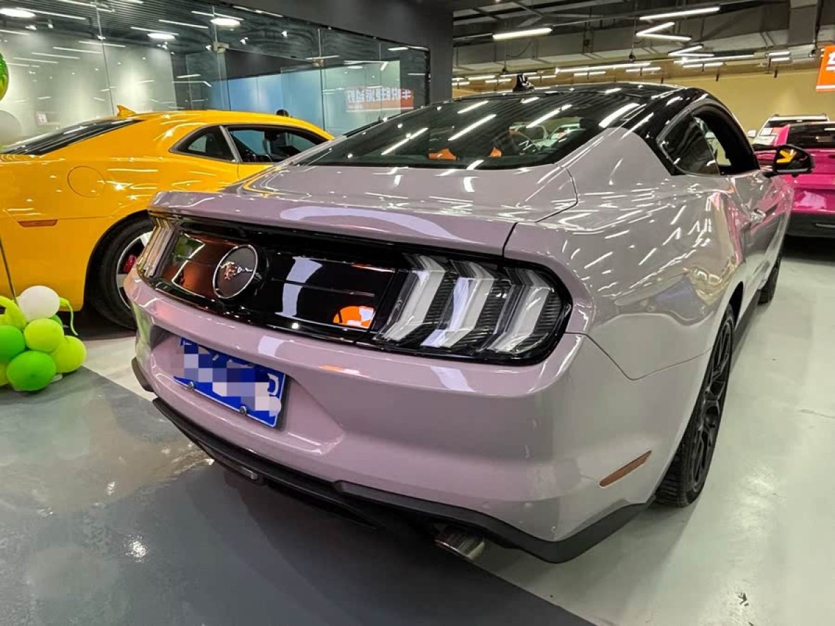 福特 Mustang  2021款 2.3L EcoBoost 黑曜魅影特別版圖片