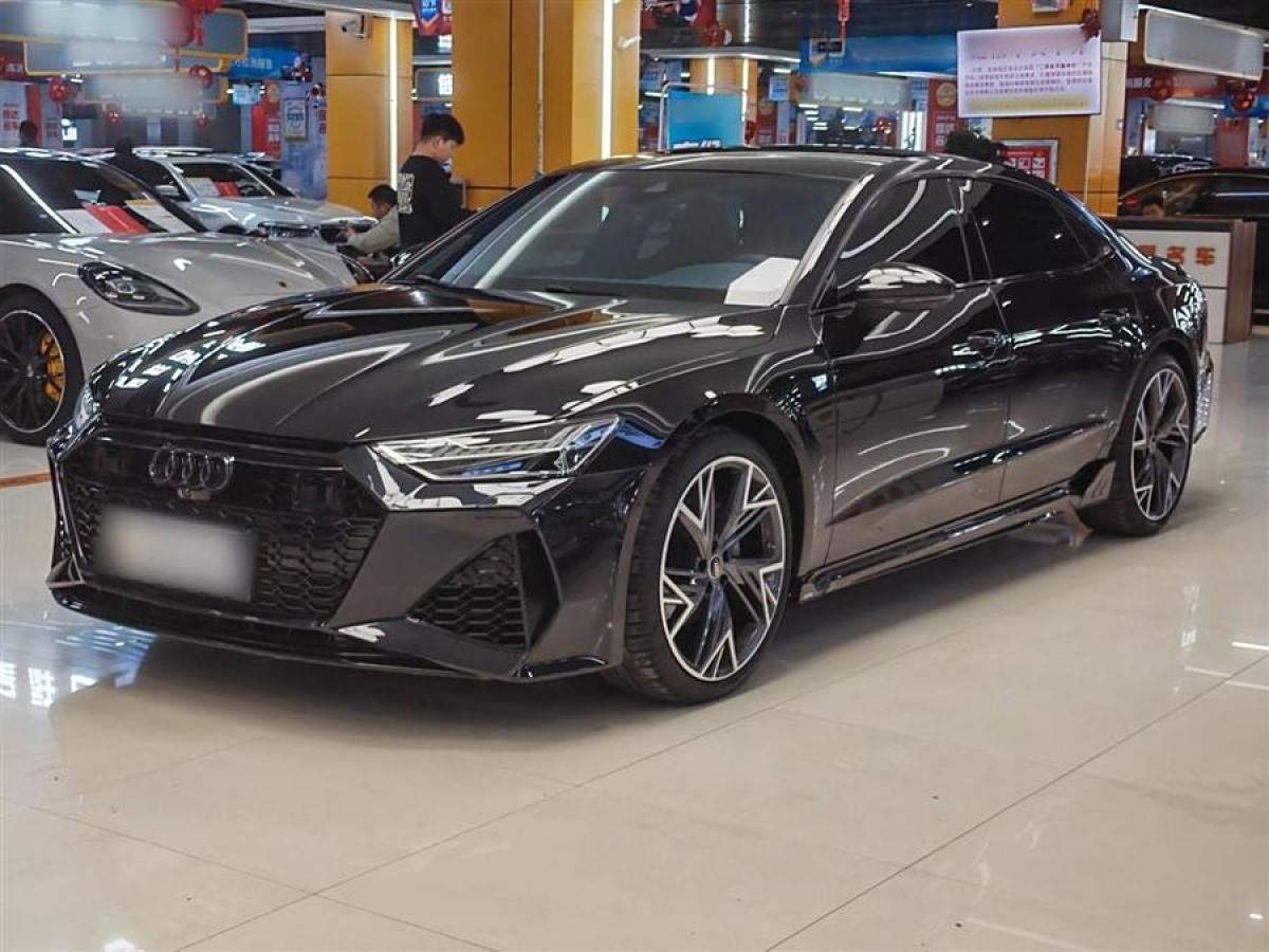 奧迪 奧迪A7L  2023款 45 TFSI quattro S-line 黑武士版圖片