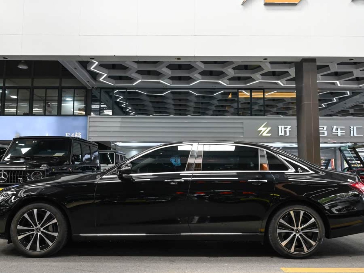 奔馳 奔馳E級新能源  2022款 改款 E 350 e L 插電式混合動力轎車圖片