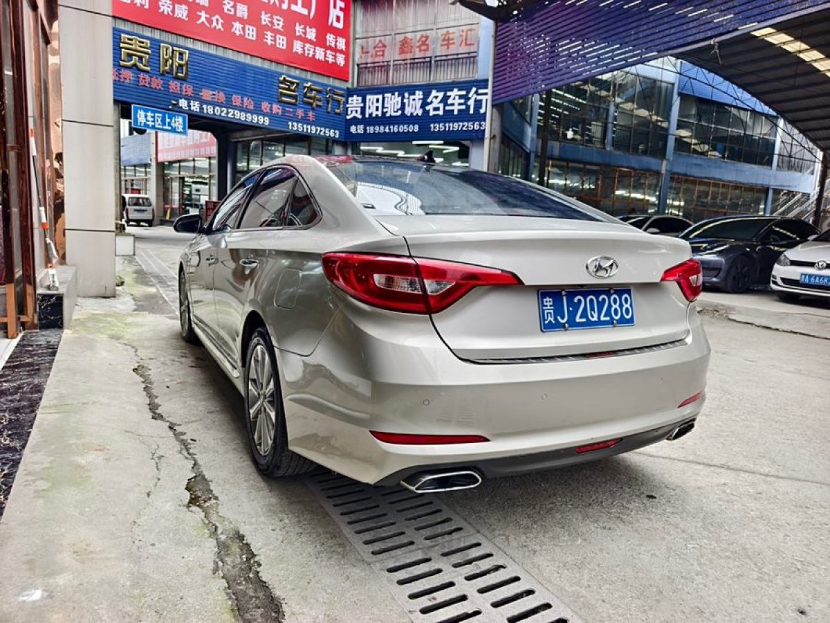 現(xiàn)代 索納塔  2015款 1.6T GLS智能型圖片