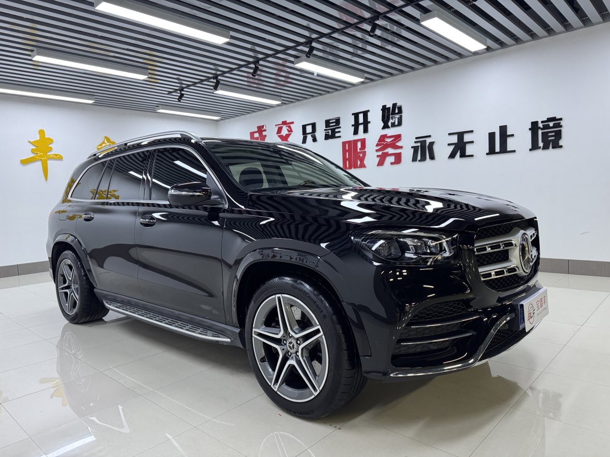 2022年1月奔馳 奔馳GLS  2021款 改款 GLS 450 4MATIC 豪華型