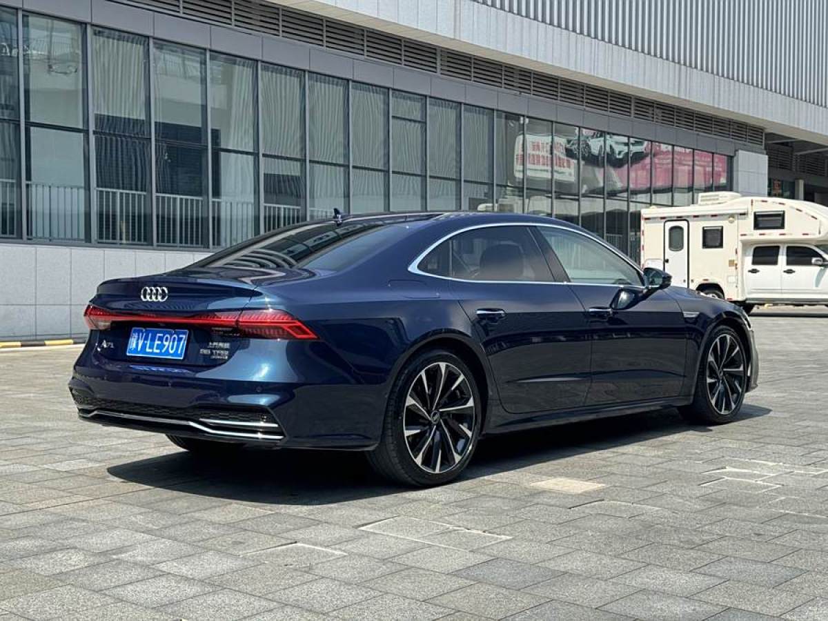 奧迪 奧迪A7L  2024款 55TFSI quattro S-line 志遠型 流晶套裝圖片