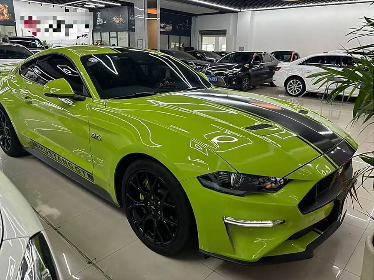 2020年12月福特 Mustang  2021款 2.3L EcoBoost