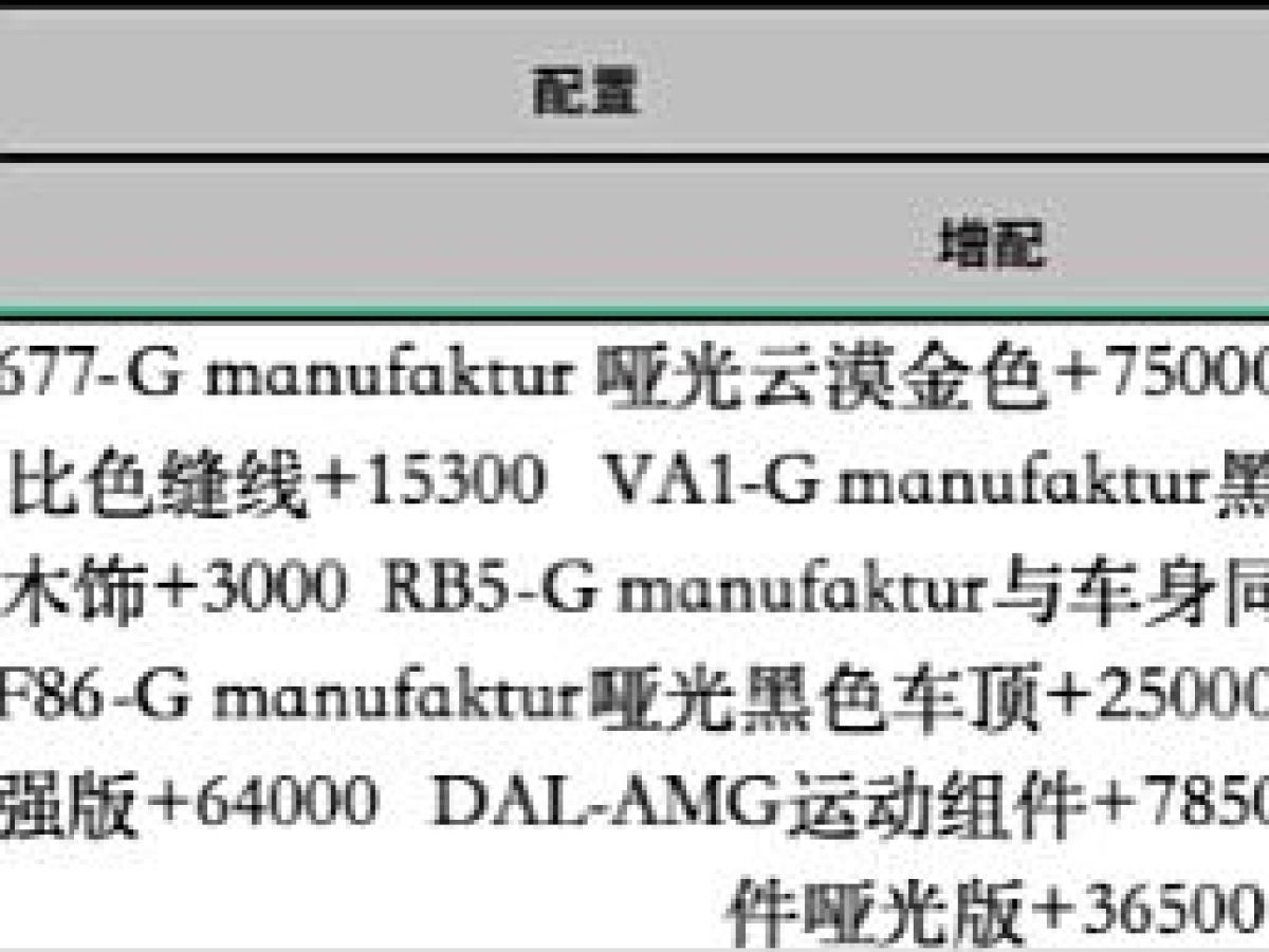 奔驰 奔驰G级  2023款 G 500图片