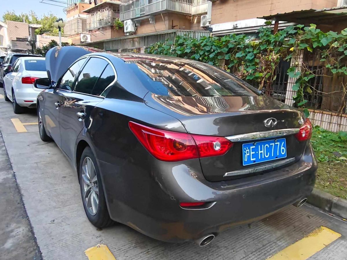 英菲尼迪 Q50L  2015款 2.0T 悅享版圖片