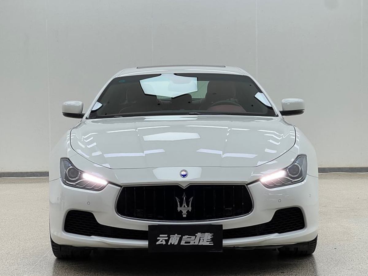 瑪莎拉蒂 Ghibli  2014款 3.0T 標(biāo)準(zhǔn)版圖片