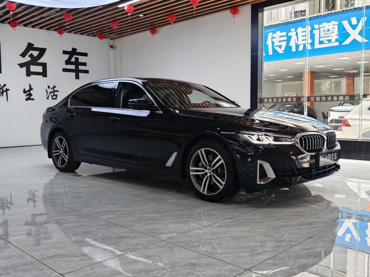 寶馬 寶馬5系  2021款 改款 530Li 領(lǐng)先型 豪華套裝圖片