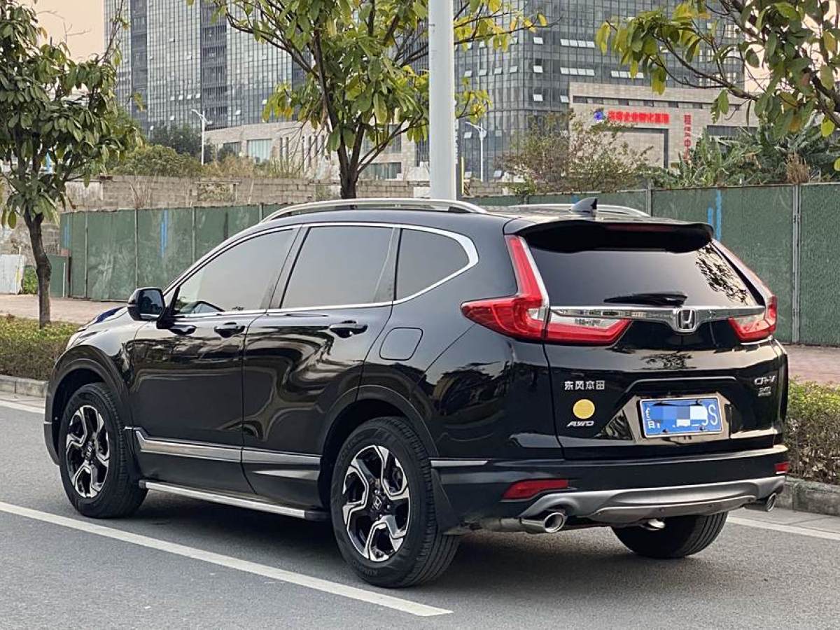 2018年6月本田 CR-V  2017款 240TURBO CVT四驅(qū)尊貴版