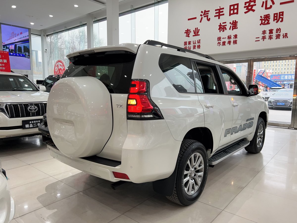 豐田 普拉多  2018款 3.5L 自動(dòng)TX-L后掛備胎圖片