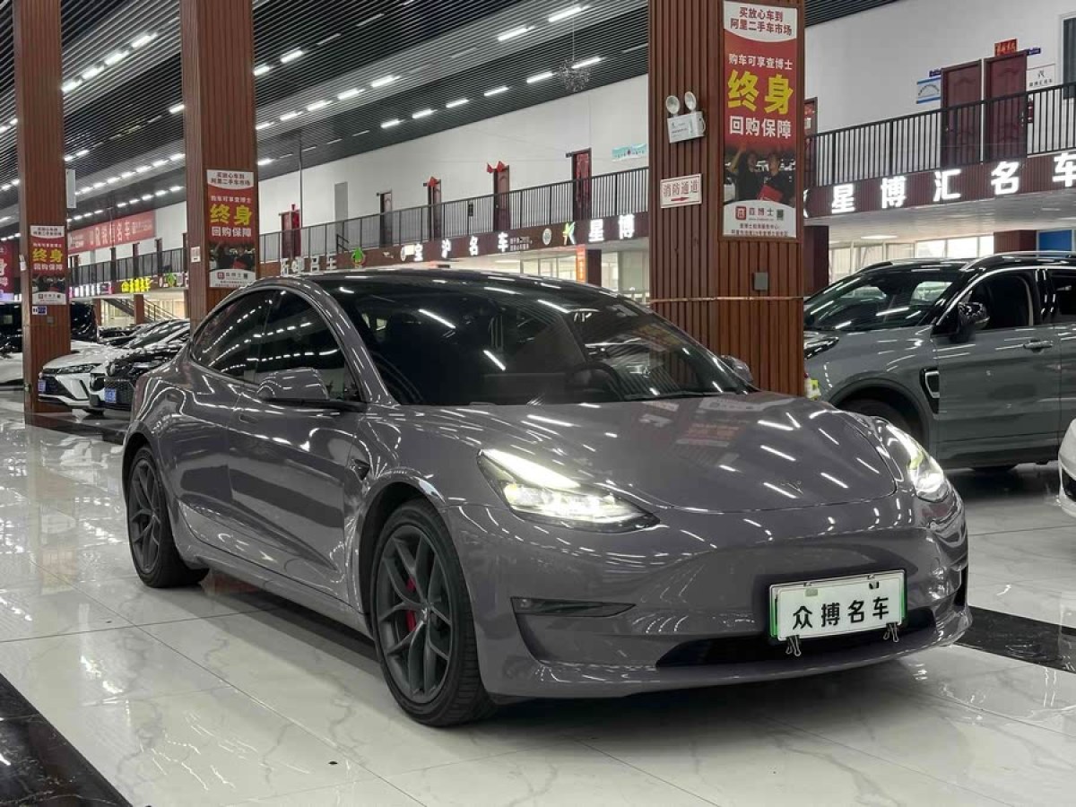 特斯拉 Model 3  2022款 Performance高性能全輪驅(qū)動版圖片