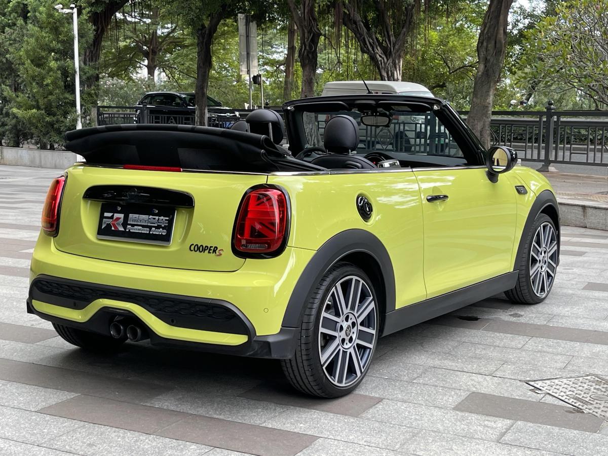 2024年4月MINI MINI  2023款 改款二 2.0T COOPER S CABRIO 藝術(shù)家