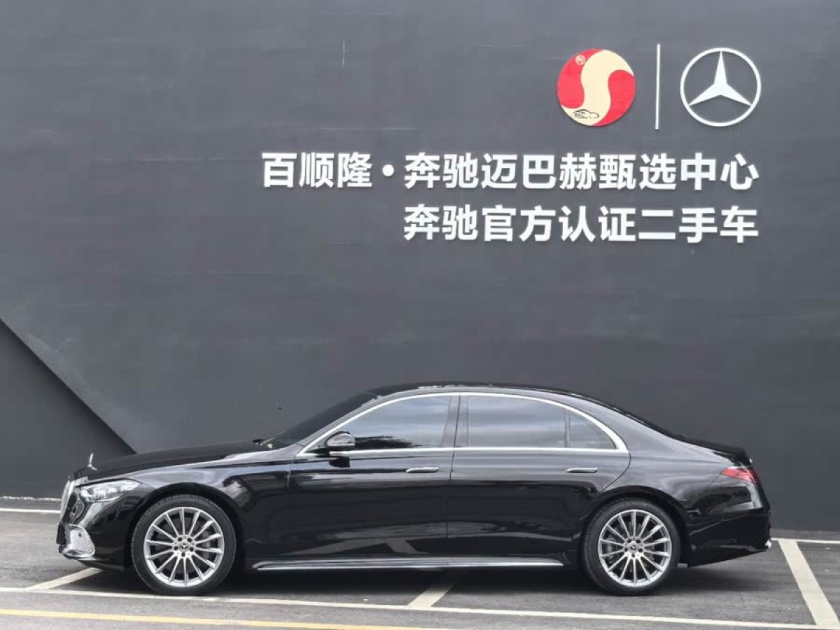 奔馳 奔馳S級  2023款 改款 S 450 L 4MATIC圖片