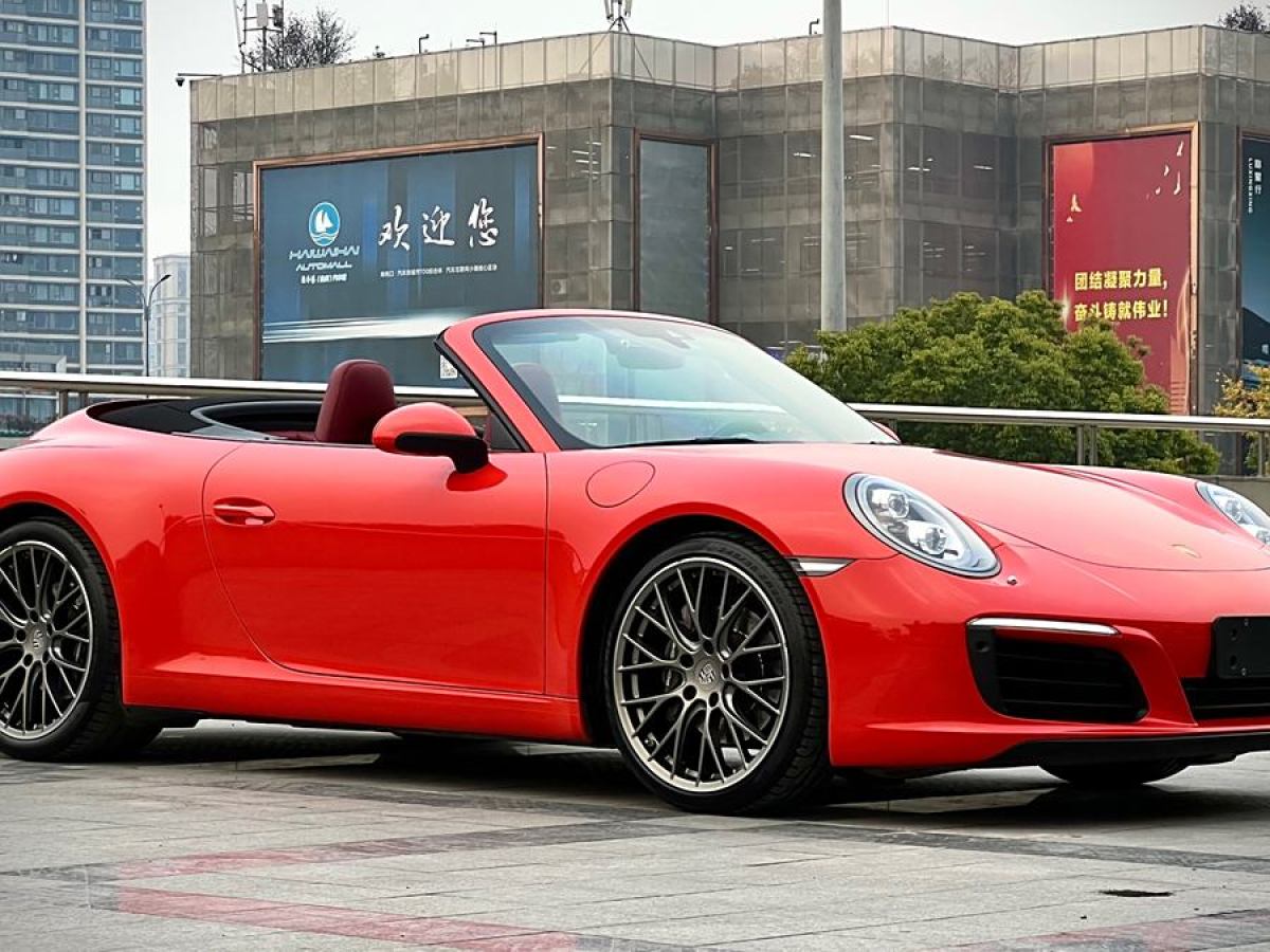 保時捷 911  2016款 Carrera Cabriolet 3.0T圖片