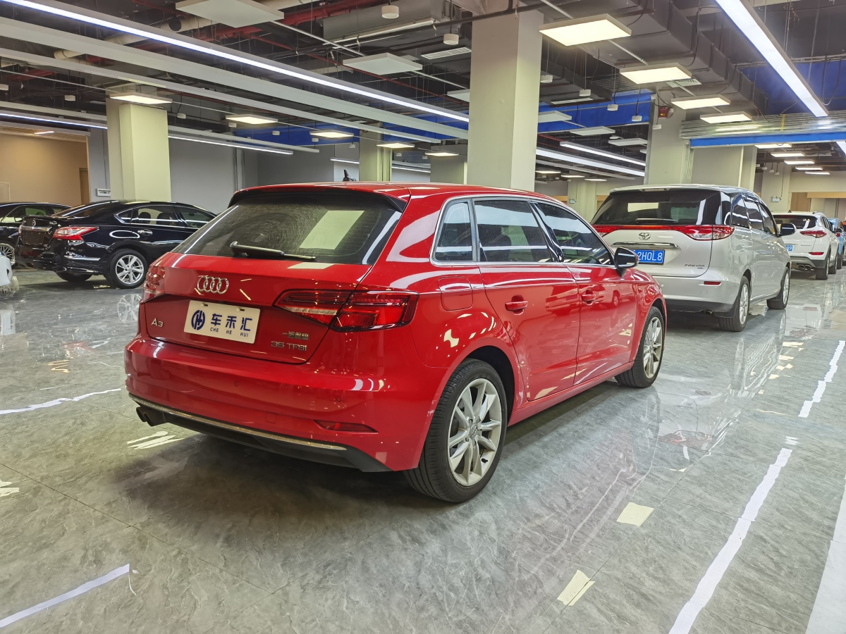 2019年5月奧迪 奧迪A3  2017款 Sportback 35 TFSI 運(yùn)動(dòng)型