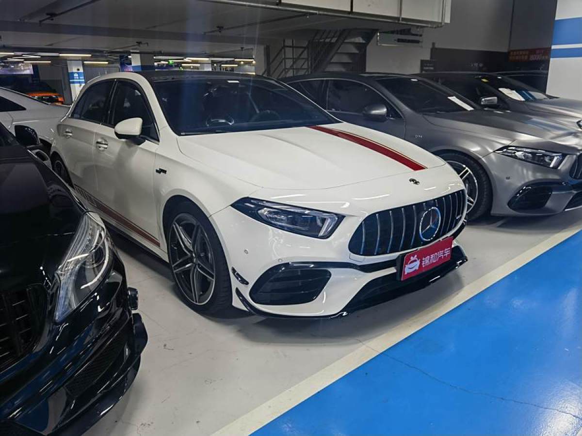 奔馳 奔馳A級AMG  2020款 改款 AMG A 45 4MATIC+圖片