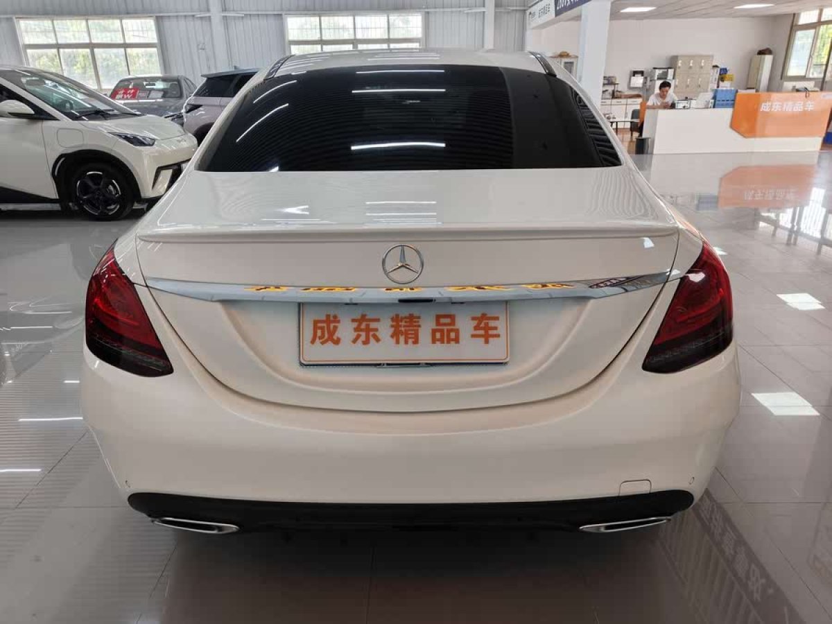 奔馳 奔馳C級  2019款 改款 C 260 L 運(yùn)動版圖片