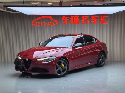 2020年4月 阿爾法·羅密歐 Giulia 2.0T 280HP Black Package黑標(biāo)限量版圖片