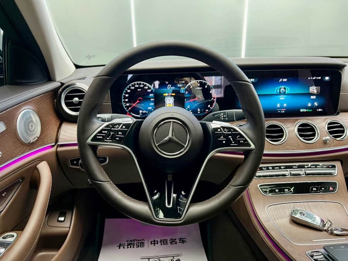 奔馳 奔馳E級  2023款 改款 E 300 L 豪華型圖片