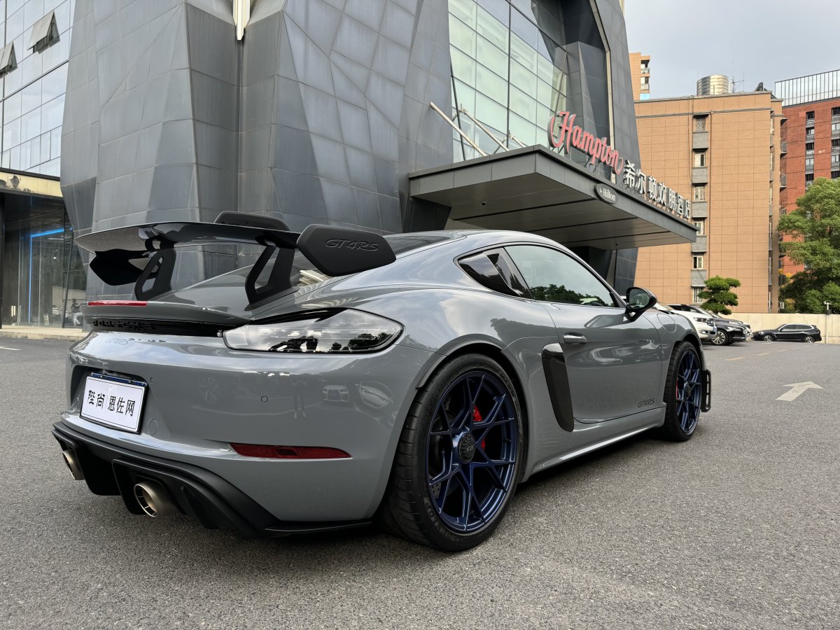 2023年3月保時(shí)捷 718  2022款 Cayman GT4 RS 4.0L