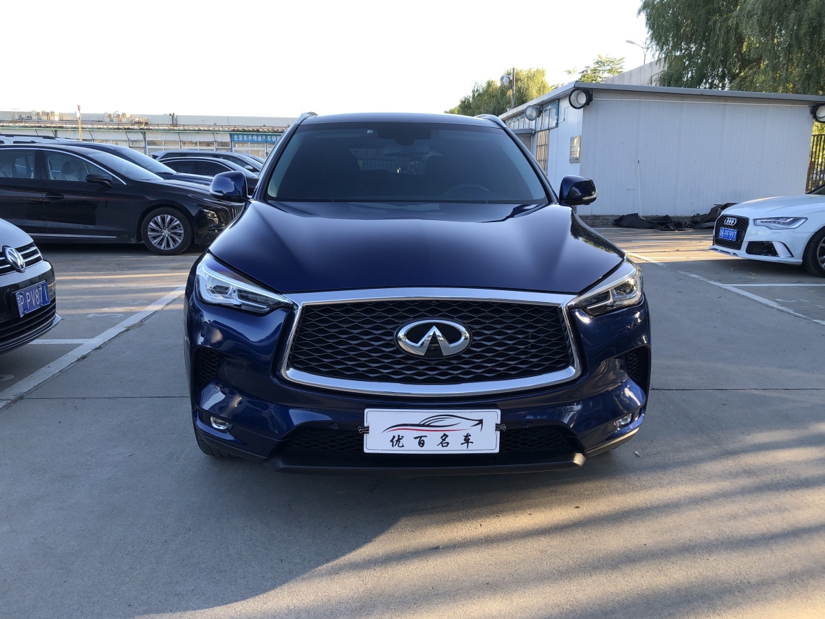 2019年2月英菲尼迪 QX50  2018款 2.0T 四驅(qū)菁英版