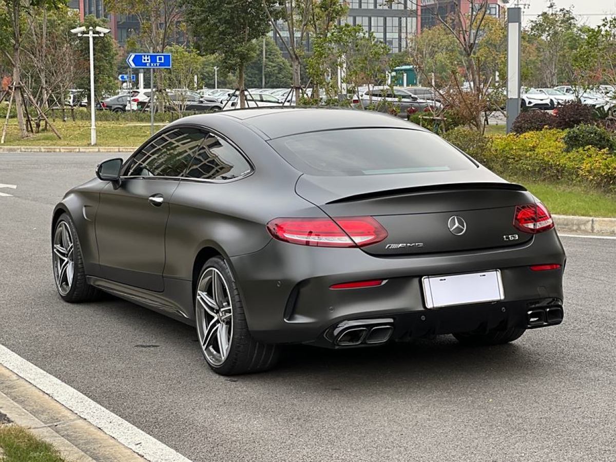 奔馳 奔馳C級(jí)AMG  2021款 AMG C 63 轎跑車圖片