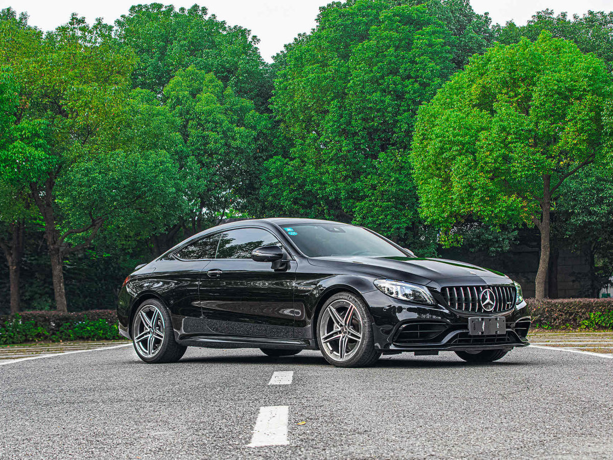 奔馳 奔馳C級(jí)AMG  2019款 AMG C 63 轎跑車圖片