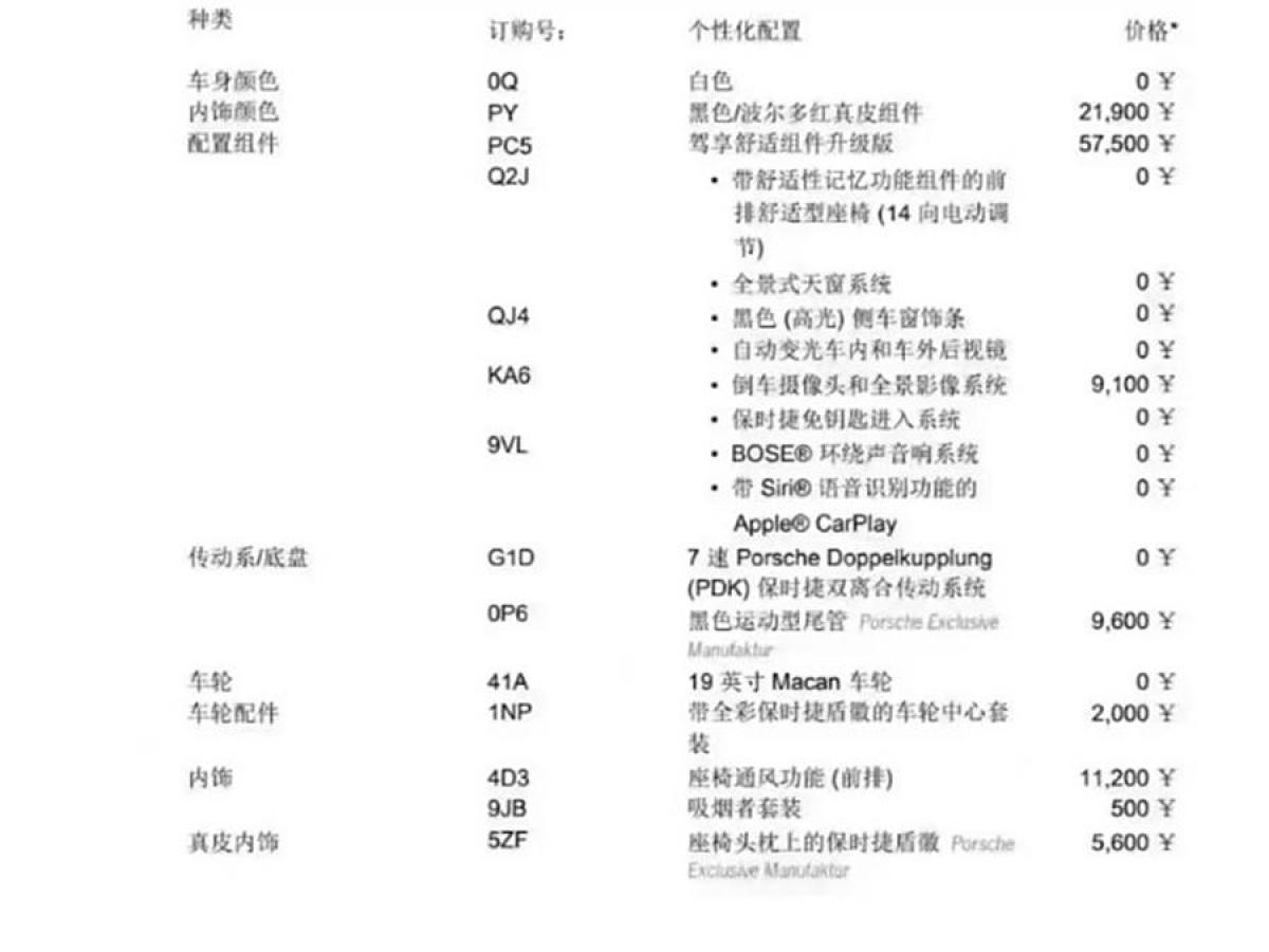 保時捷 Macan  2022款 Macan 2.0T圖片