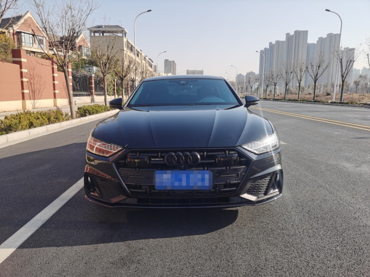 奧迪 奧迪A7L  2022款 45 TFSI quattro S-line 風(fēng)騎士圖片