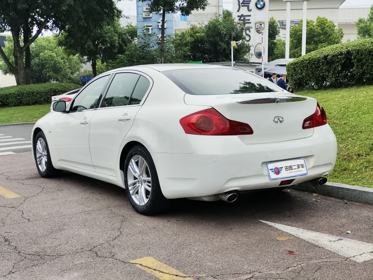 2013年11月英菲尼迪 G系  2013款 G25 Sedan 豪華運(yùn)動版