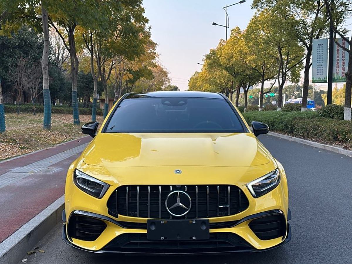 奔馳 奔馳A級(jí)AMG  2020款 改款 AMG A 45 S 4MATIC+圖片