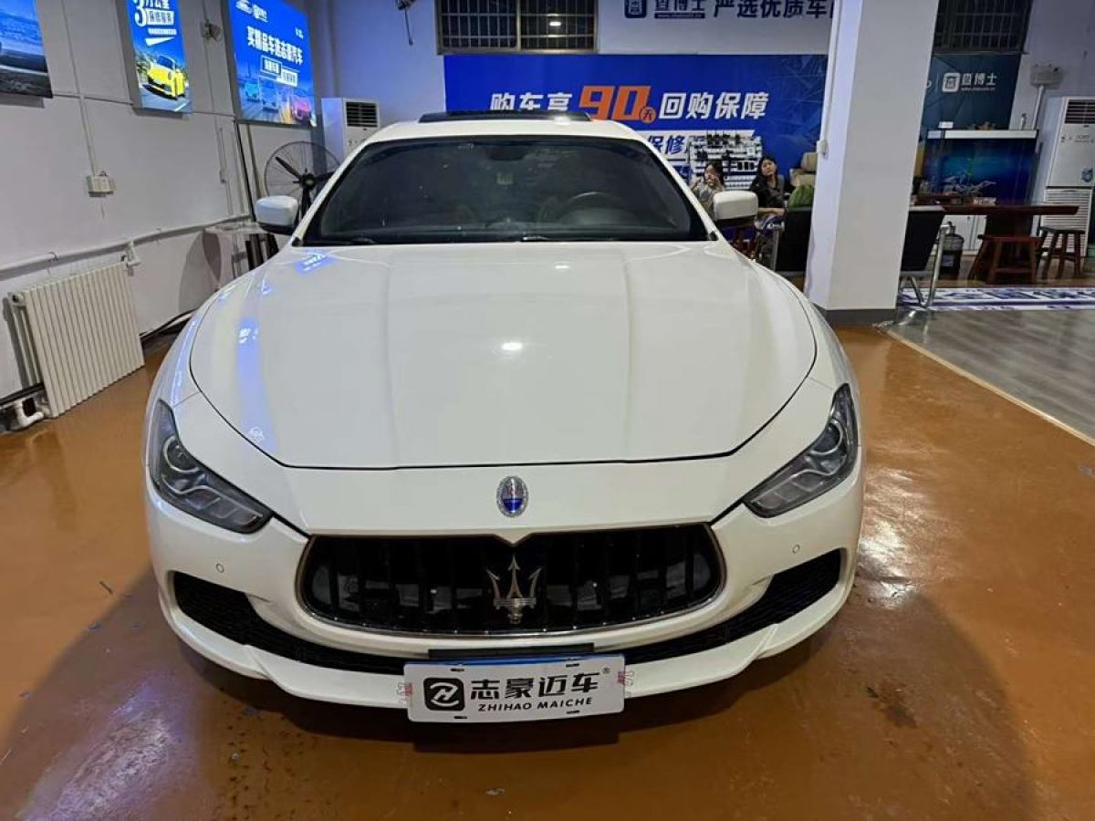 瑪莎拉蒂 Ghibli  2014款 3.0T 標(biāo)準(zhǔn)版圖片