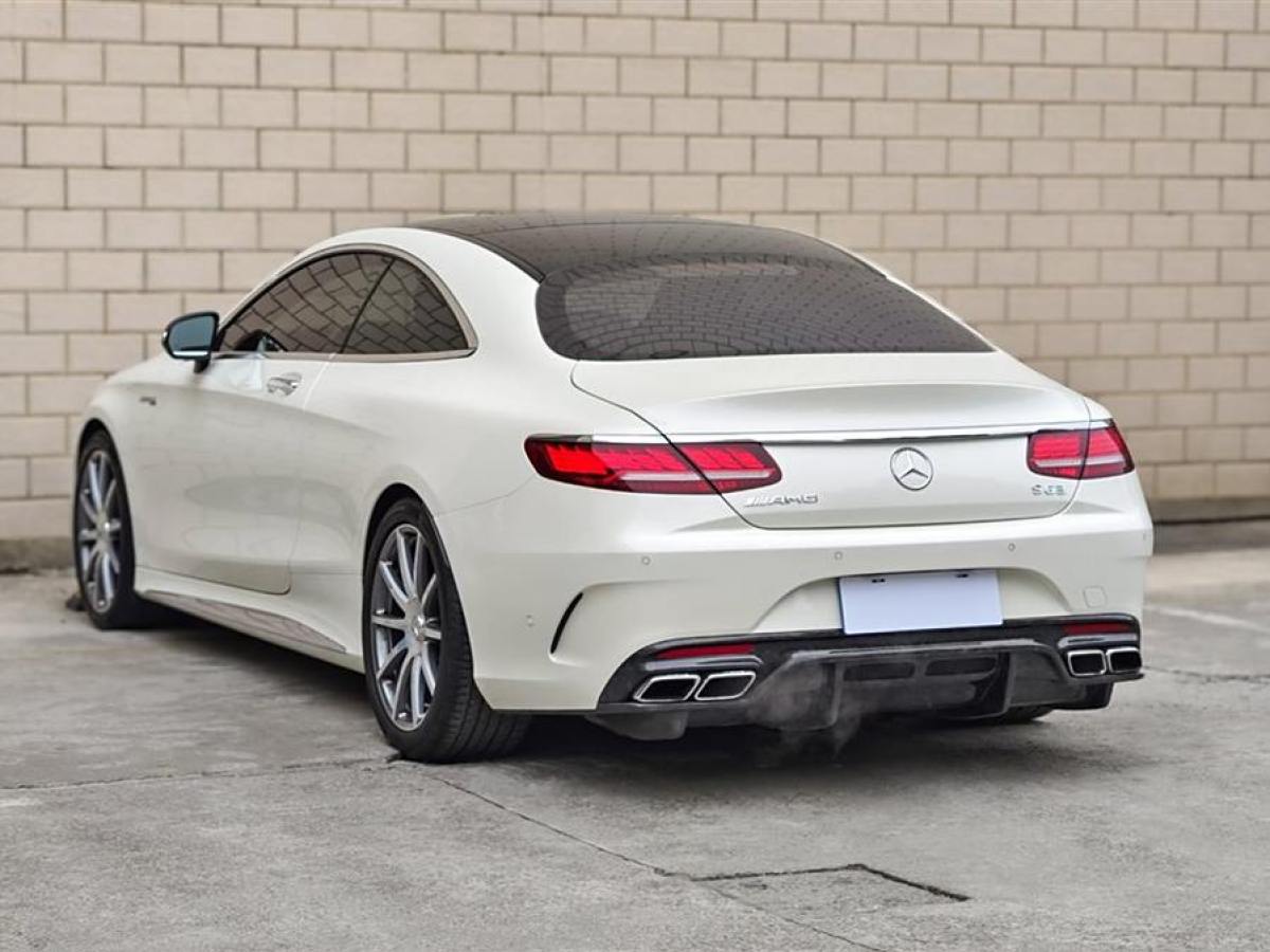 奔馳 奔馳S級AMG  2018款 AMG S 63 4MATIC+ Coupe圖片