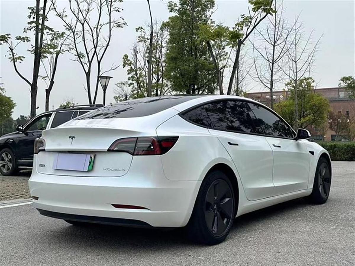 特斯拉 Model 3  2021款 標(biāo)準(zhǔn)續(xù)航后驅(qū)升級版 3D6圖片