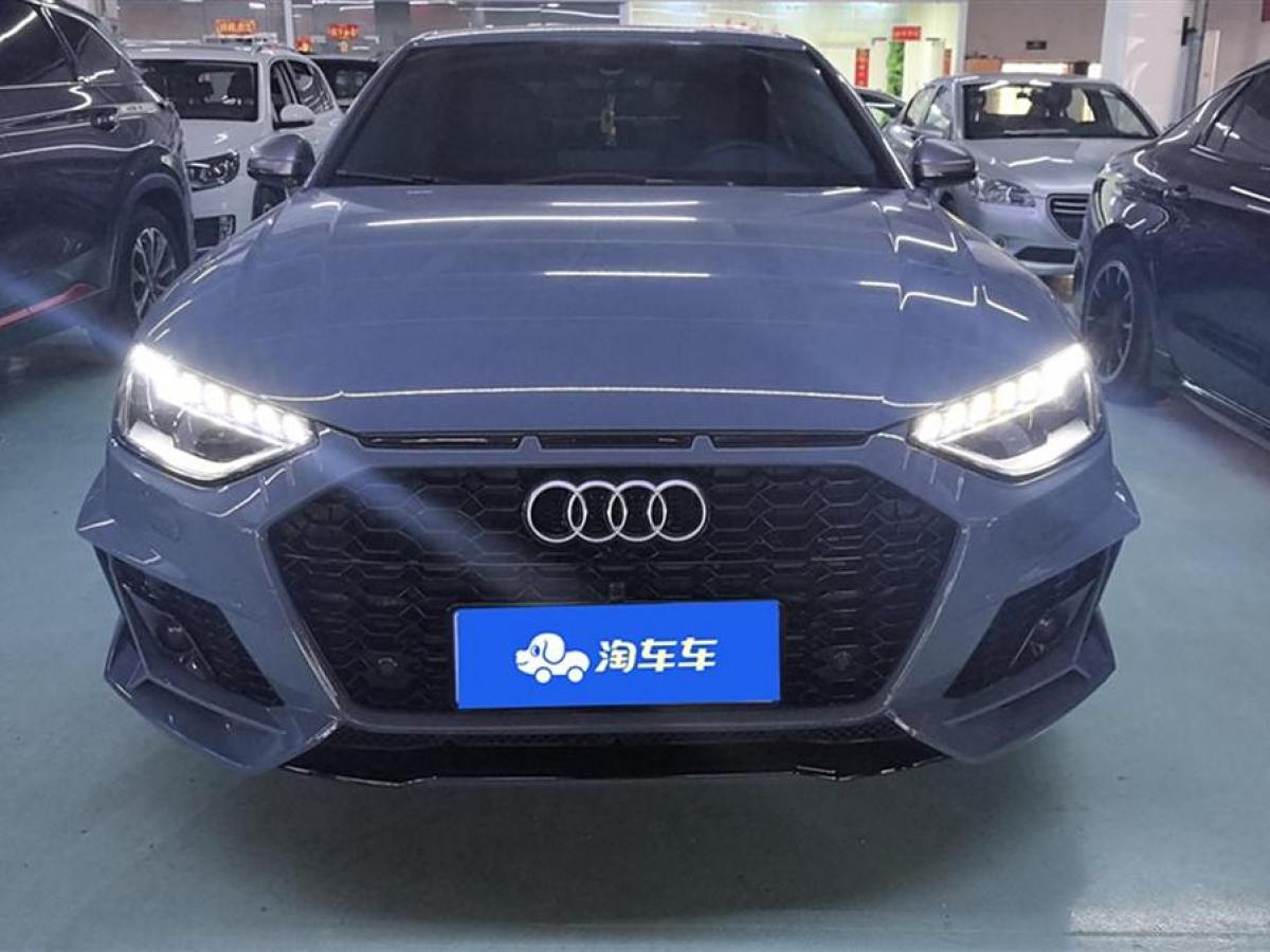 奧迪 奧迪A4L  2022款 40 TFSI quattro RS套件燃速型圖片