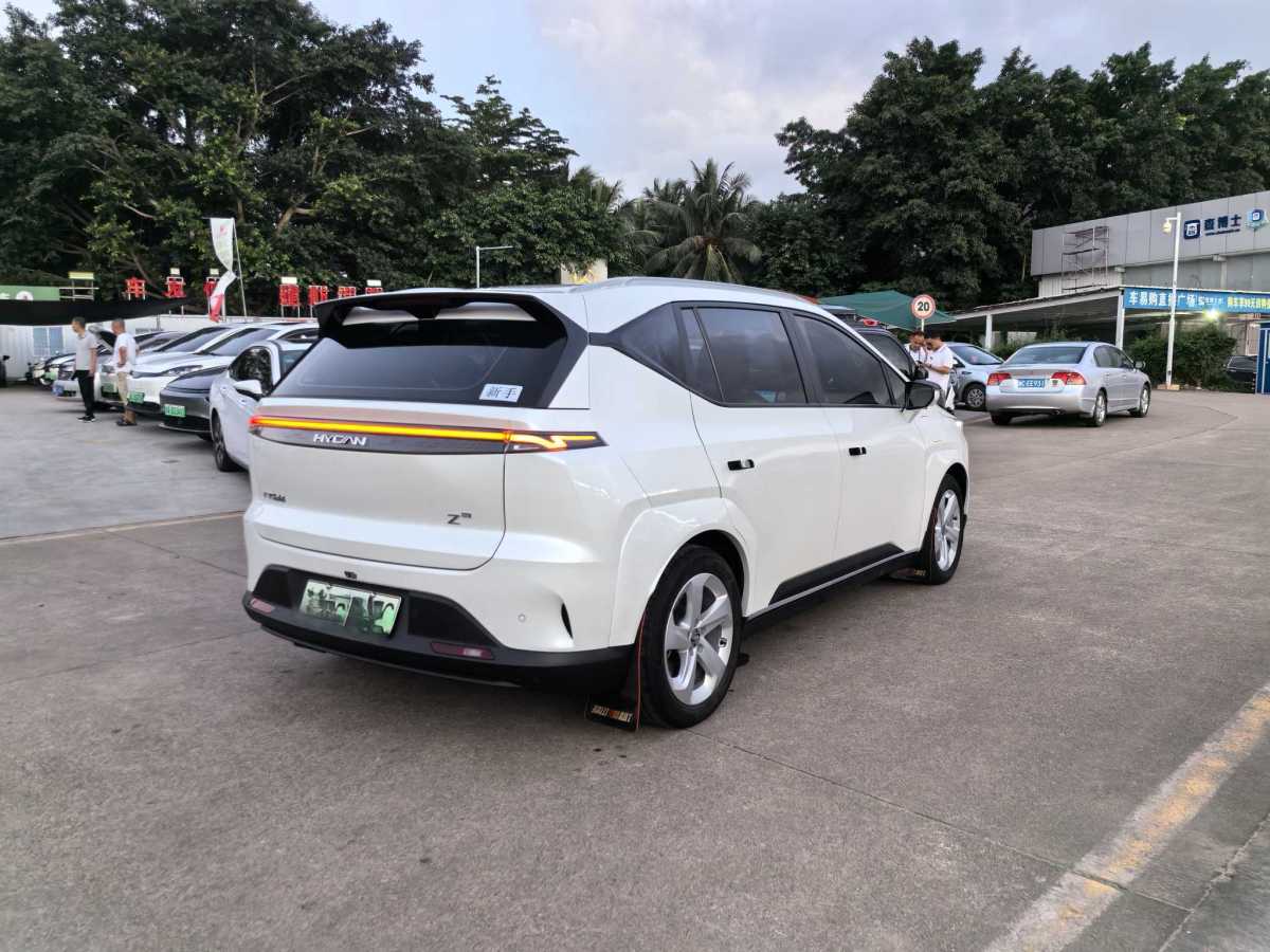 2022年3月合創(chuàng) 合創(chuàng)Z03  2022款 510km 潮酷版 135kW 64.23kWh